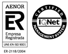 Empresa registrada en AENOR