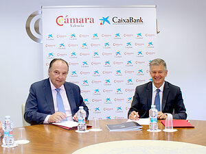 CaixaBank y Cámara Valencia renuevan su convenio de colaboración para facilitar la financiación de las empresas valencianas