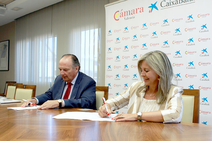 CaixaBank y Cámara Valencia renuevan su convenio de colaboración para facilitar la financiación de las empresas valencianas