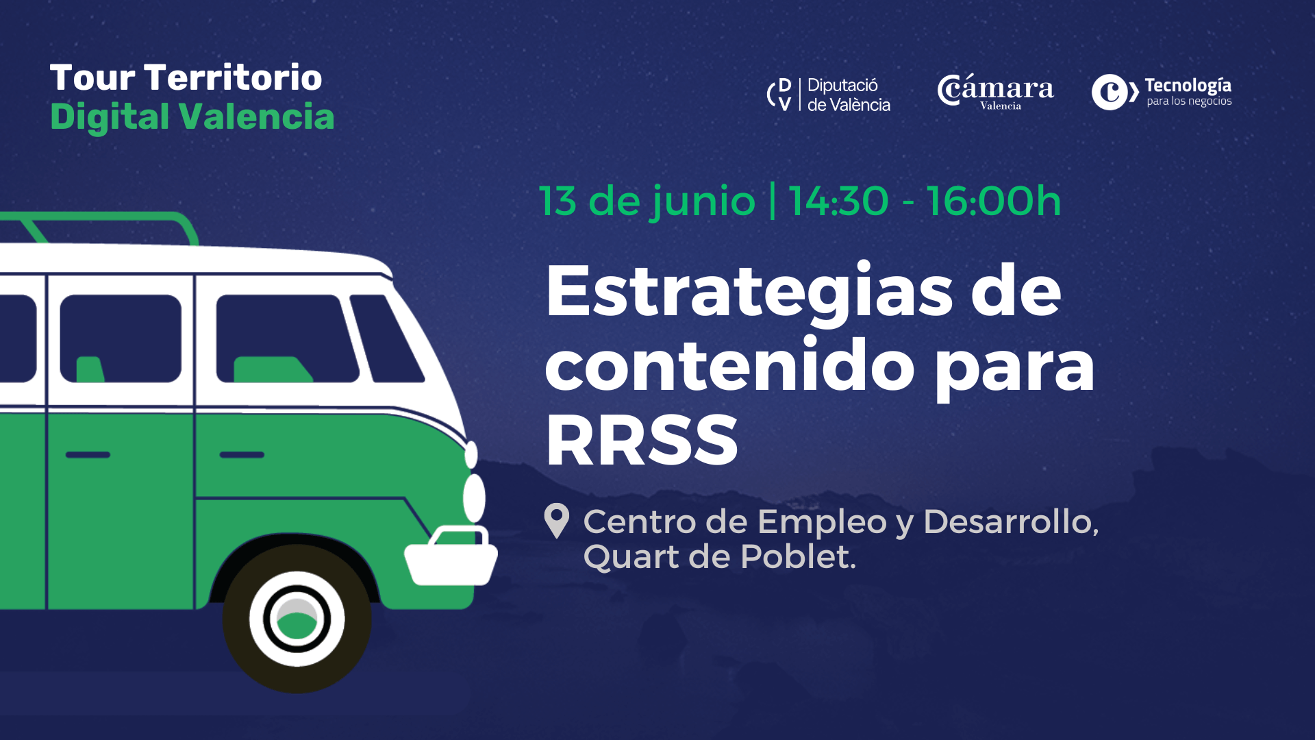 Estrategias de contenido para RRSS- Tour Territorio