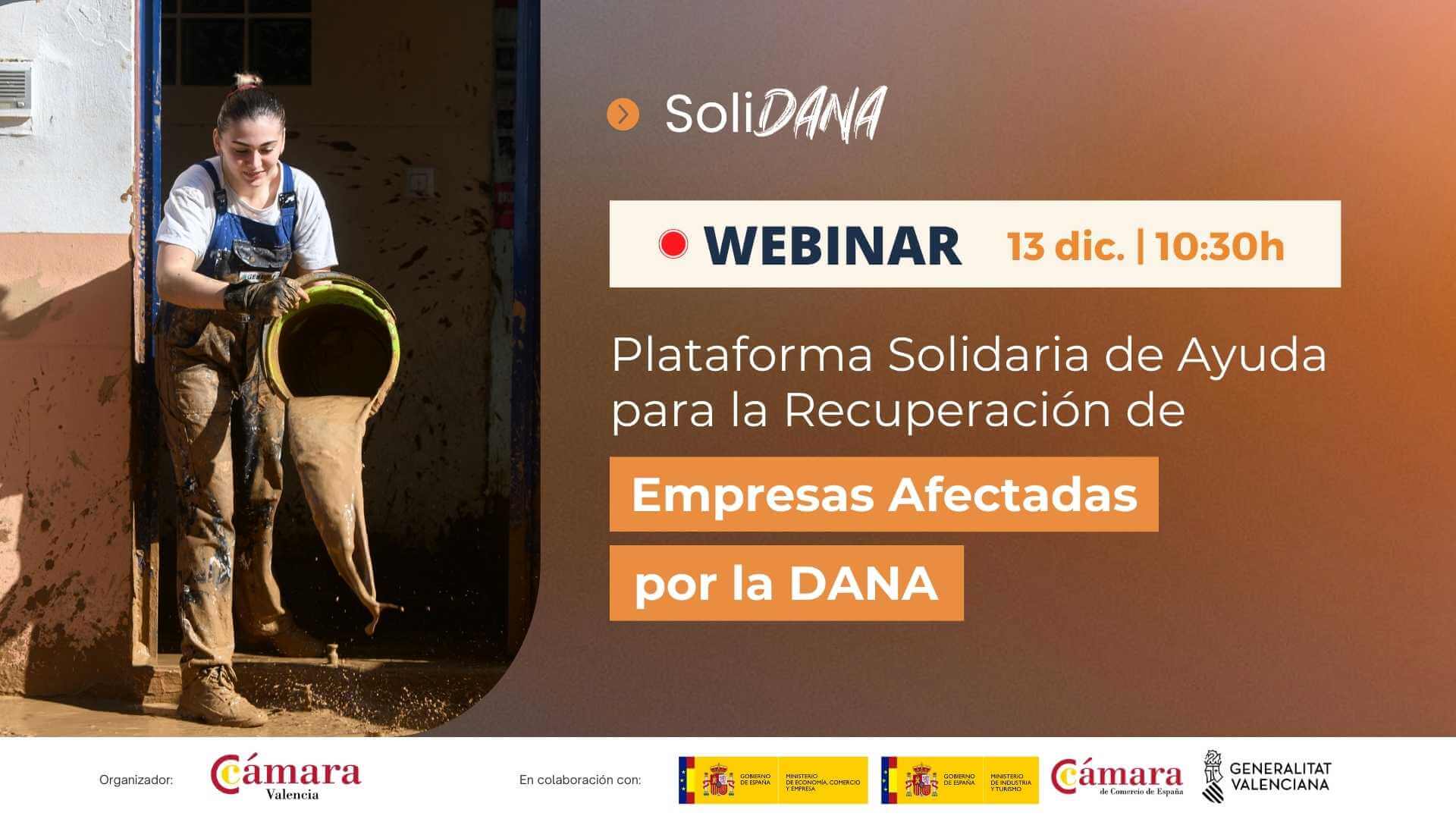 SoliDANA: Plataforma Solidaria de Ayuda para Empresas Afectadas por la DANA