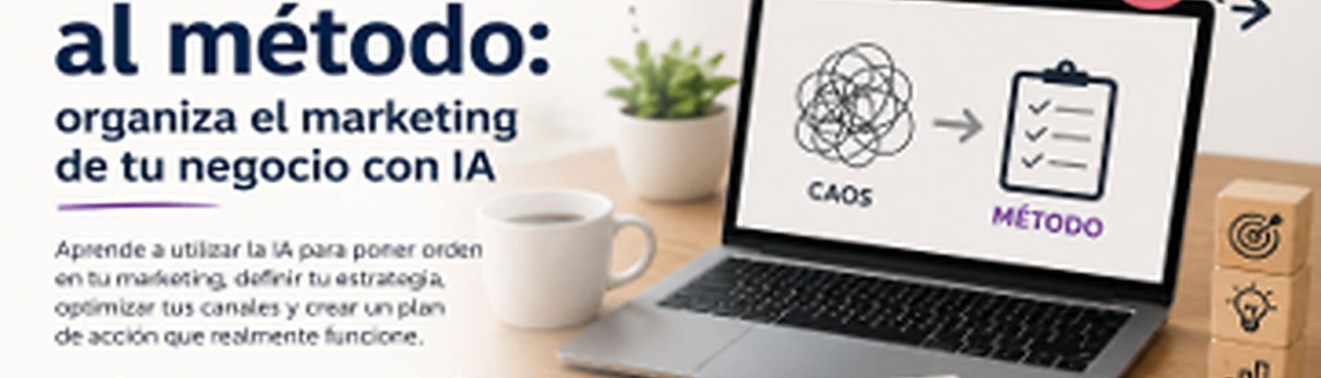 Del caos al método: organiza el marketing de tu negocio con IA